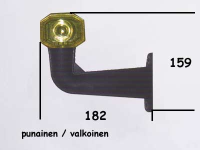 Led kumivarsivalo 12-24V