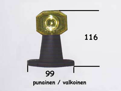 Led kumivarsivalo 12-24V